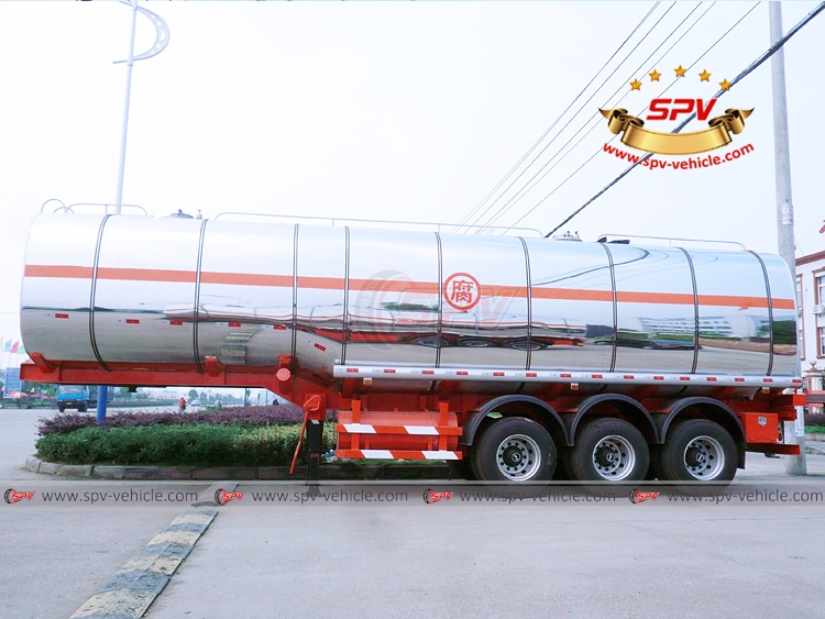 Aluminum Chemical Tank Semitrailer - LS